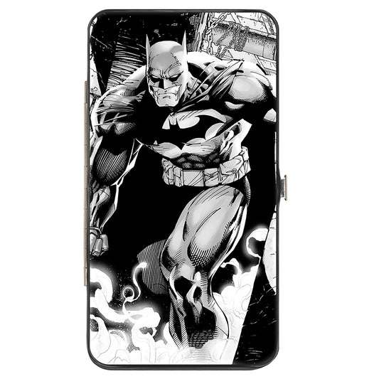 Hinged Wallet - Batman Jim Lee Hush Chain and Grappling Hook Pencils White/Black