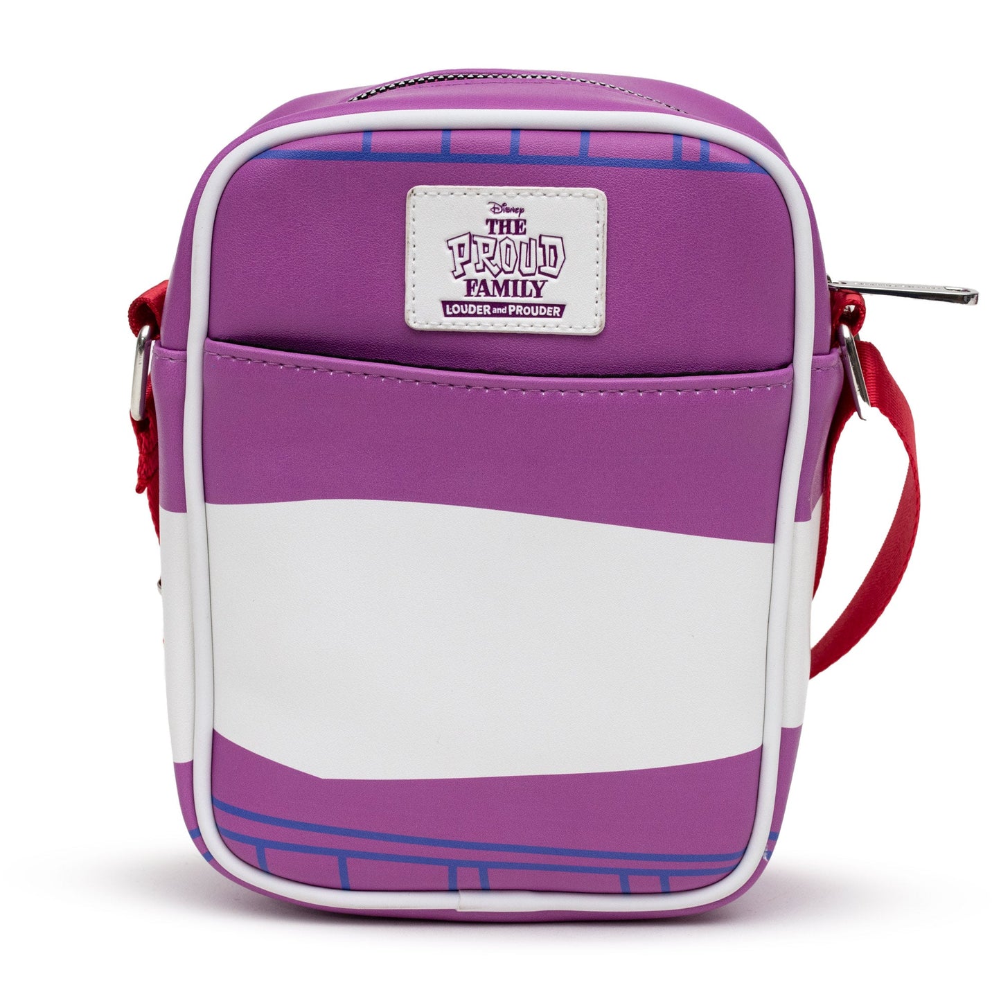 Disney Bag, Crossbody, The Proud Family Proud Snacks Logo, Purple, Vegan Leather