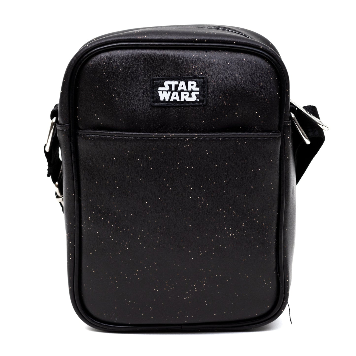 Star Wars Vegan Leather Crossbody Backpack for Men and Women with Adjustable Strap, A New Hope Style A Movie Poster, Black