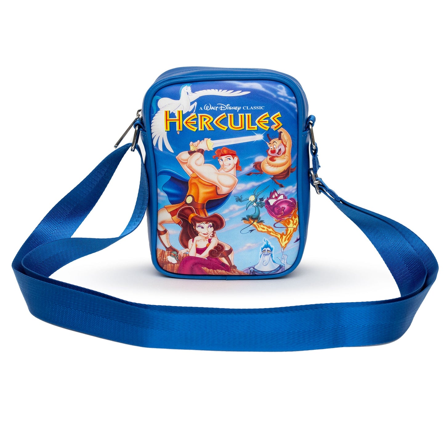 Disney Bag, Crossbody, Hercules VHS Movie Box Replica, Vegan Leather