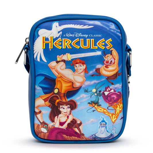 Disney Bag, Crossbody, Hercules VHS Movie Box Replica, Vegan Leather