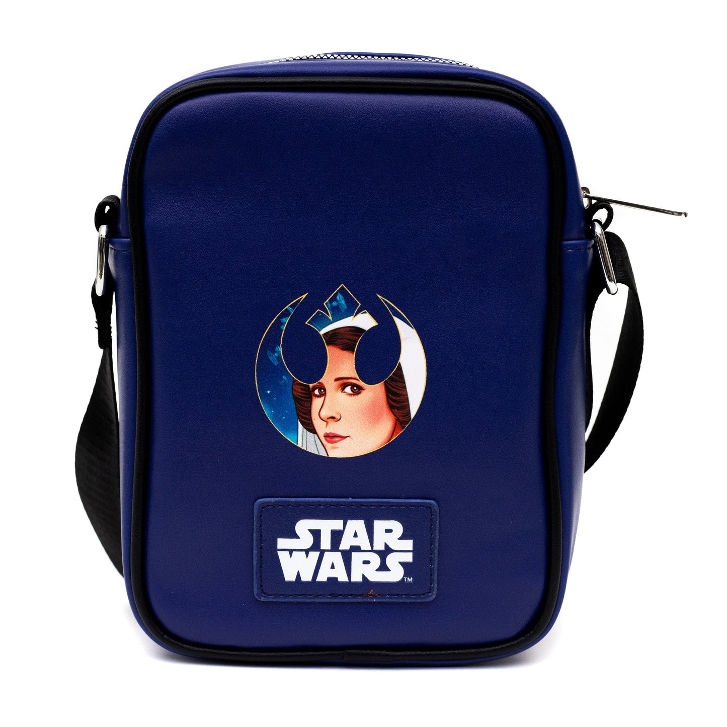 Star Wars Bag and Wallet Combo, Star Wars Princess Leia Pose Blue, Vegan Leather