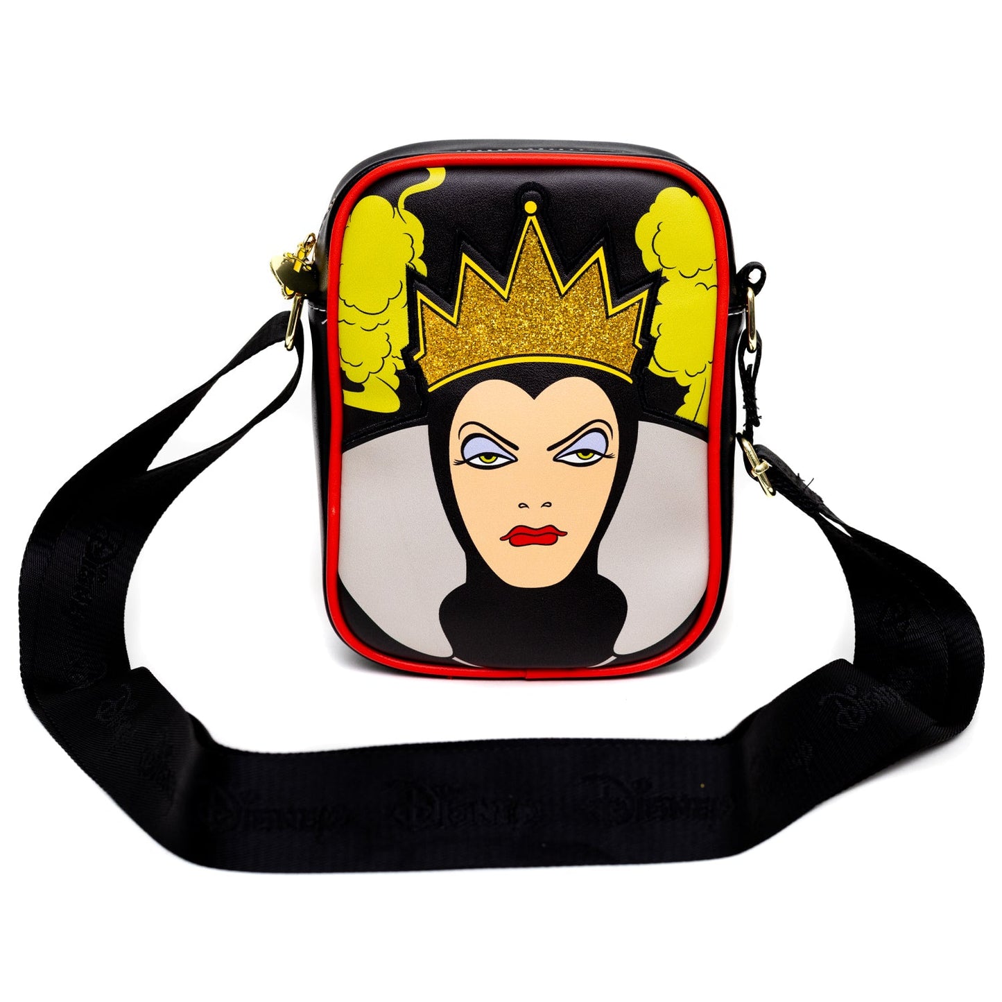 Disney Bag and Wallet Combo, Snow Whites Evil Queen Cauldron Pose Close Up, Vegan Leather