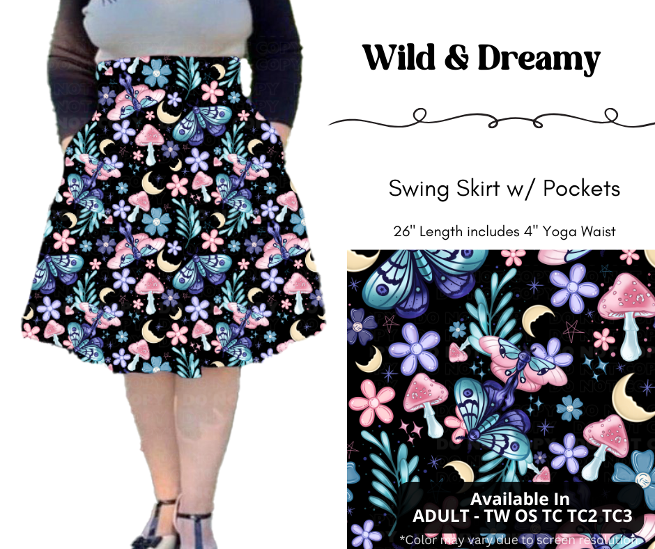 Preorder! Closes 4/7. ETA July. Wild & Dreamy Swing Skirt