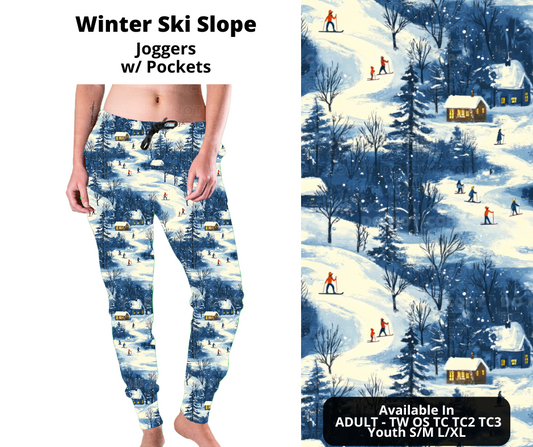 Preorder! Closes 11/7. ETA Jan. Winter Ski Slope Joggers