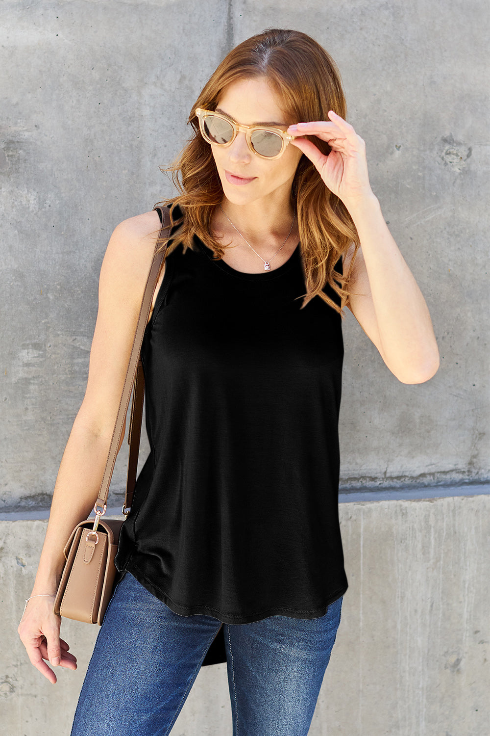 Basic Bae Bamboo Round Neck Tank