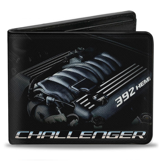 Bi-Fold Wallet - CHALLENGER Bold 392 HEMI Engine