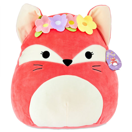 Squishmallows Fifi the Fox Floral Headband Easter Edition 16" Stuffed Plush