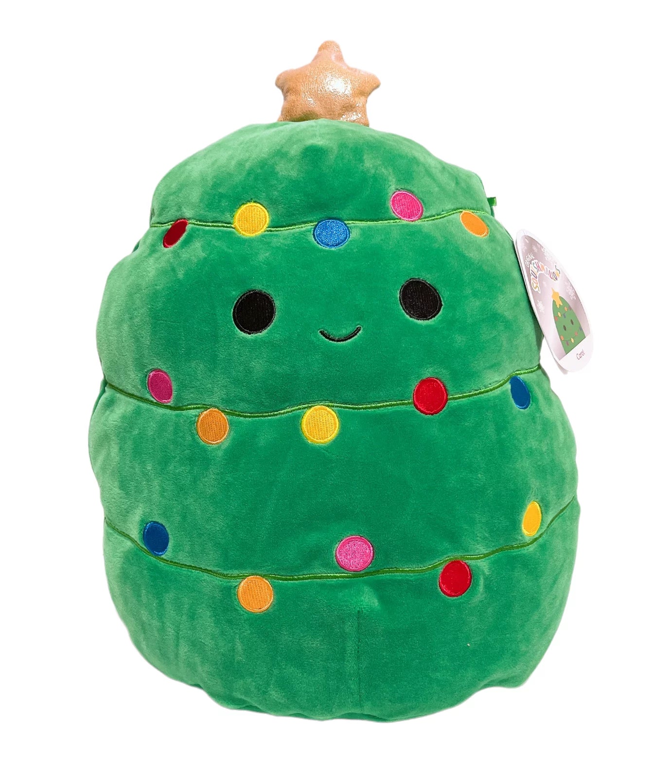 Squishmallows Carol the Christmas Tree 14" 2021 Christmas Collection Stuffed Plush