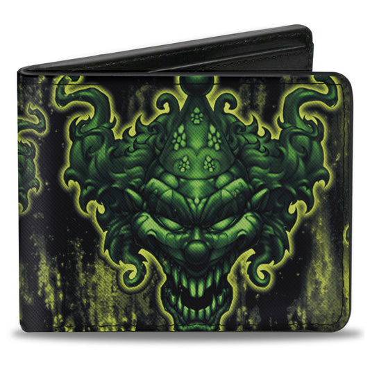 Bi-Fold Wallet - Tattoo Johnny-Evil Clown