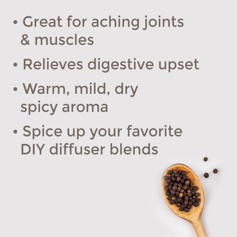 Black Pepper Essential Oil