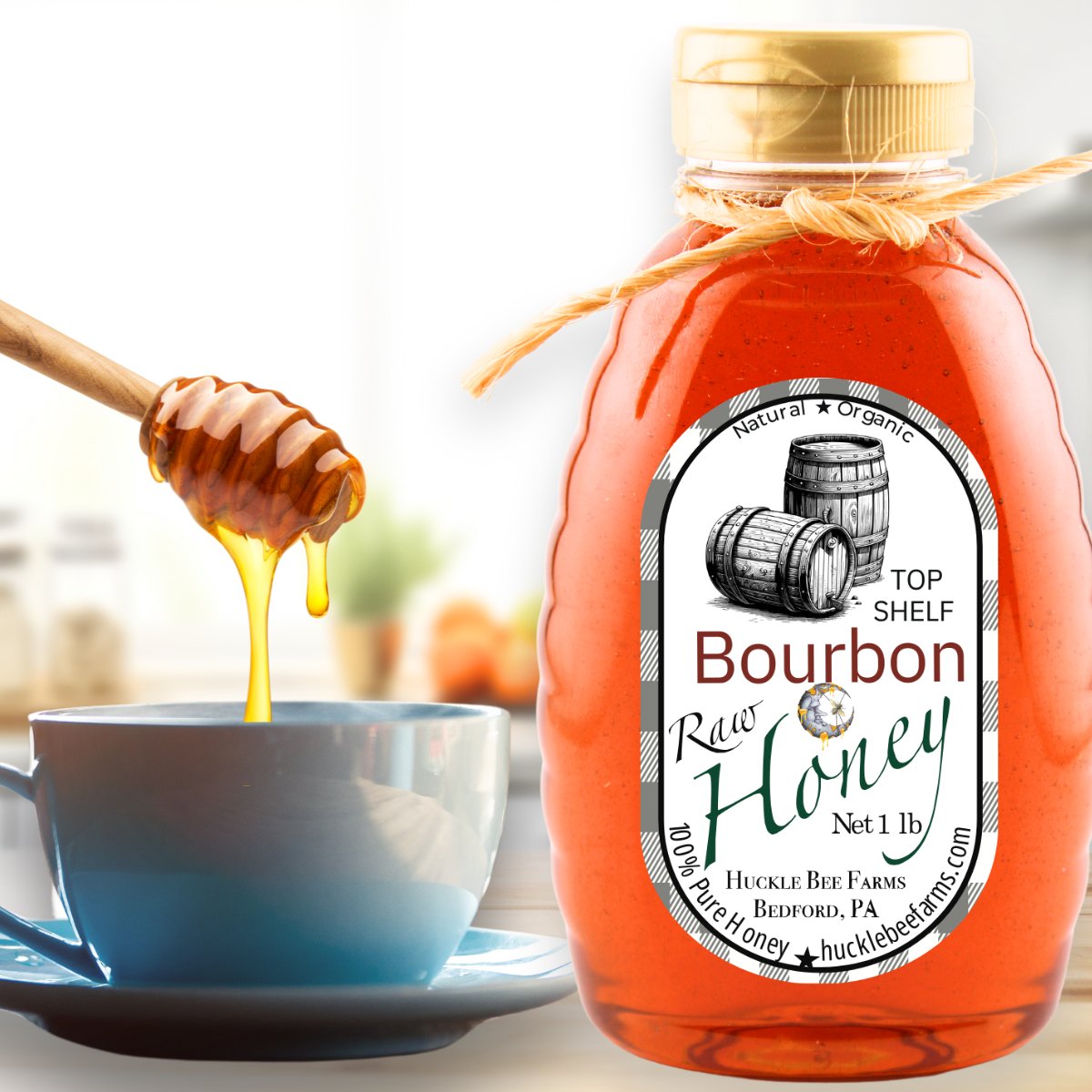 Bourbon Infused Honey