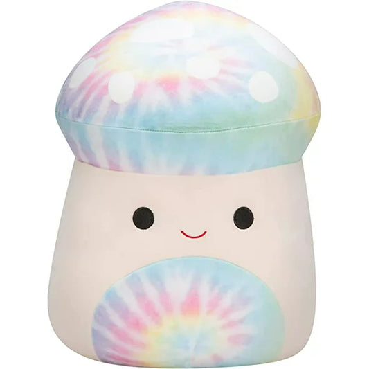 Squishmallows 14" Kervena The Tie Dye Mushroom Stuffed Plush