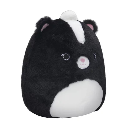 Squishmallows Fuzzamallow Selma the Skunk 12" Stuffed Plush