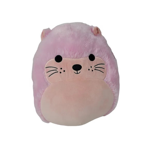 Squishmallows Anu the Pink Otter 12" FuzzaMallows Stuffed Plush