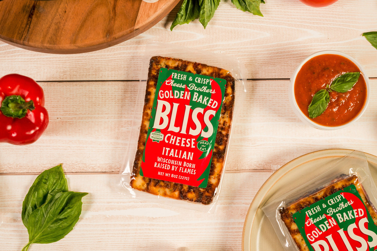 Italian Golden Baked Bliss Cheese