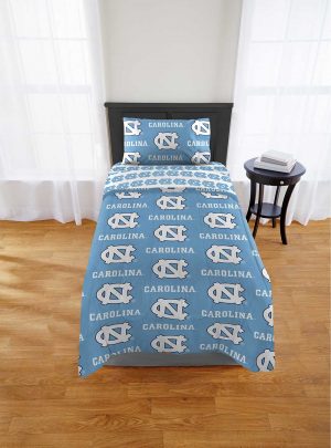 North Carolina Tar Heels Rotary Twin Bed In Bags