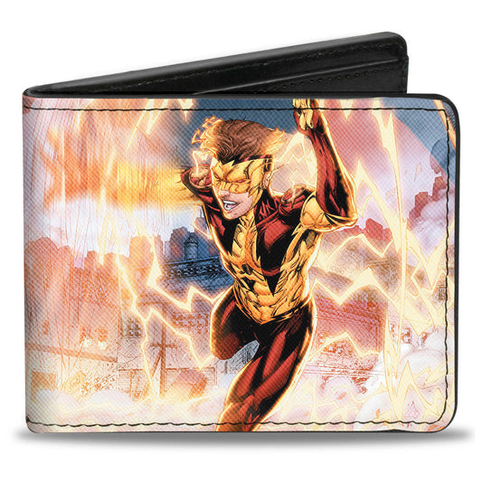 Bi-Fold Wallet - New 52 Vibe Issue #3 Vibe and Kid Flash Cover Pose