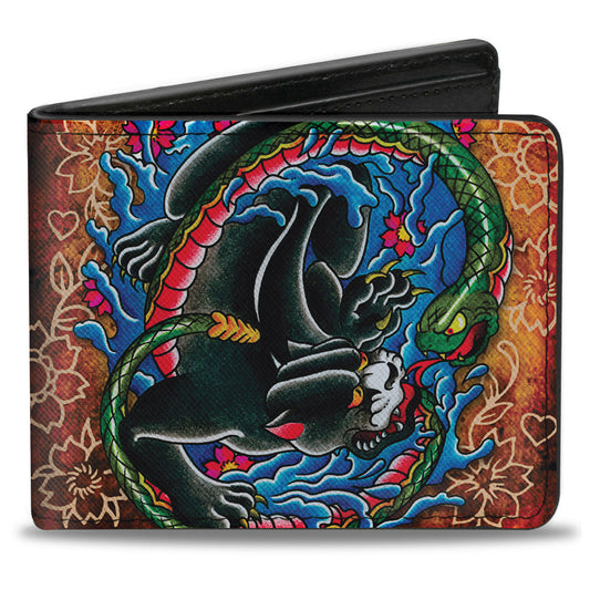 Bi-Fold Wallet - Tattoo Johnny-Panther