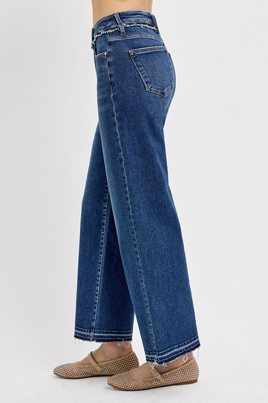 RISEN Tummy Control Bootcut Jeans Plus Size