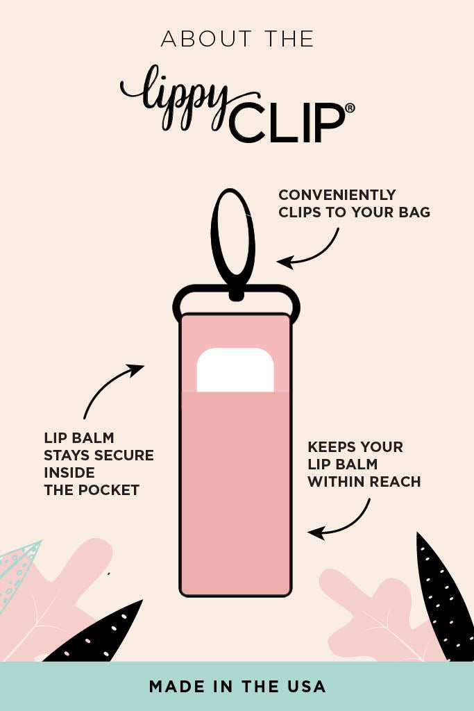 Basketball LippyClip® Lip Balm Holder