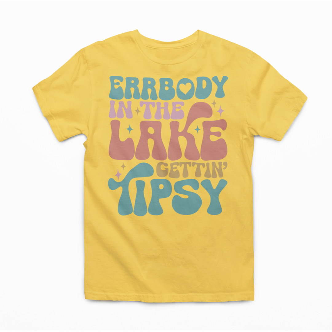 Everybody In The Lake Graphic Tee