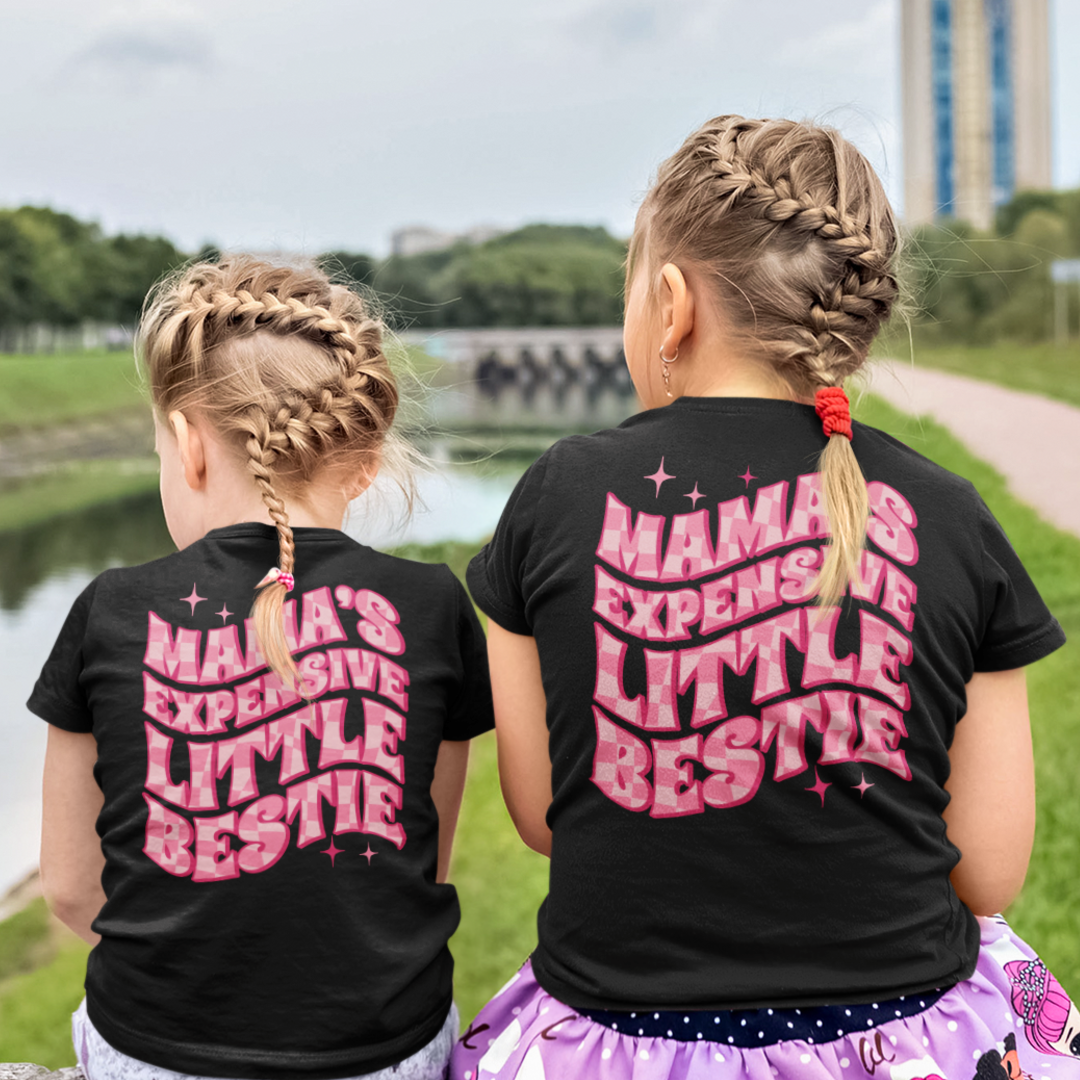 Mama's Expensive Little Bestie Youth & Toddler Graphic Tee