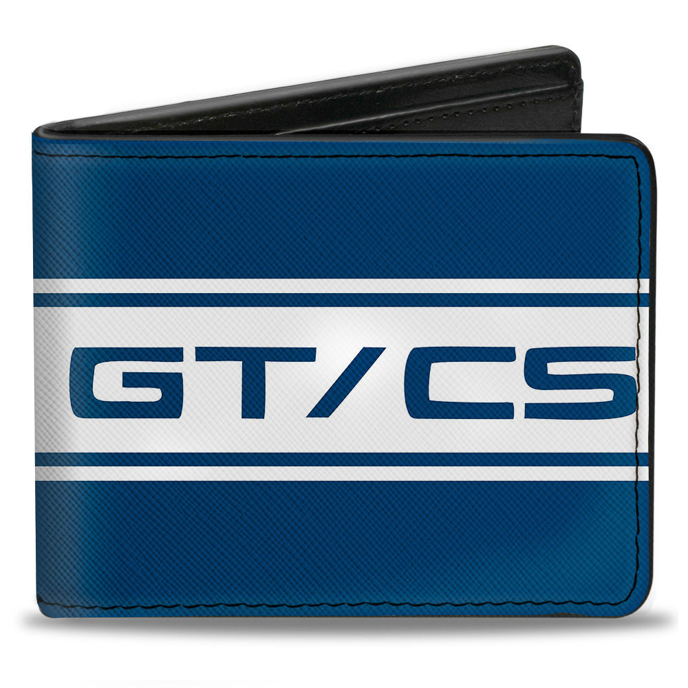 Bi-Fold Wallet - Ford Mustang GT CS Stripe Blue White