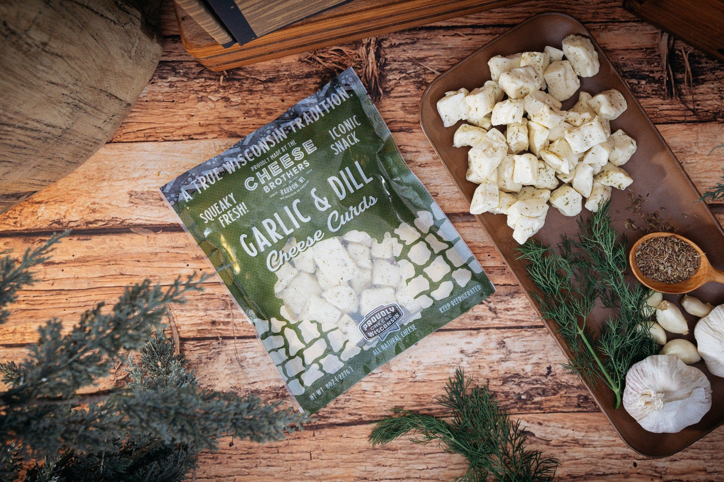 Garlic and Dill Cheese Curds *Ships Fresh Daily*