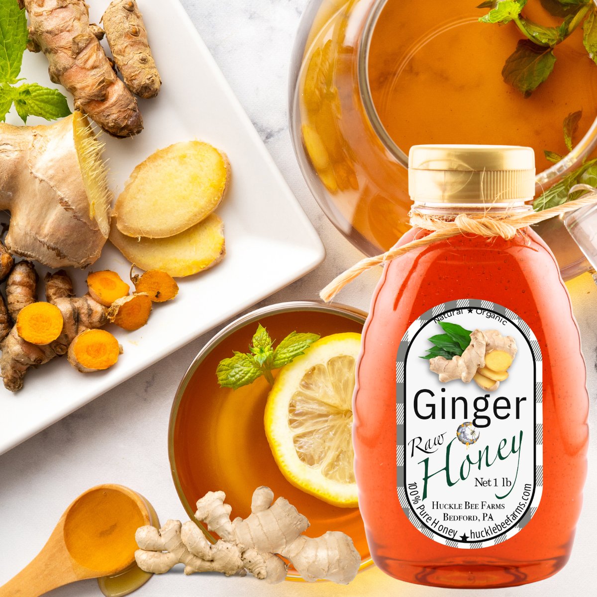 Ginger Infused Honey