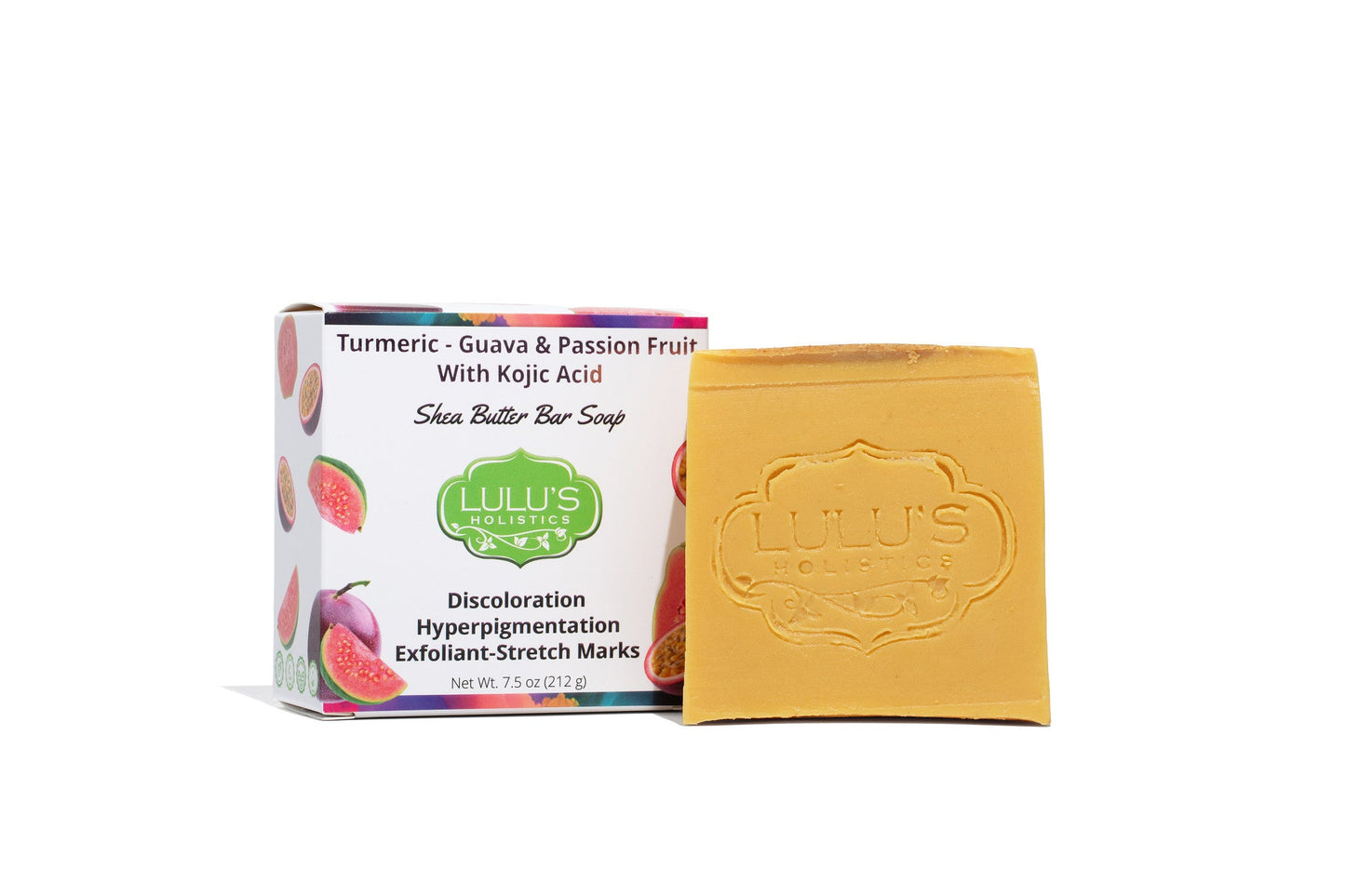 Guava-Passion Fruit With Turmeric & Kojic Acid Shea Butter Soap Glowing Skin