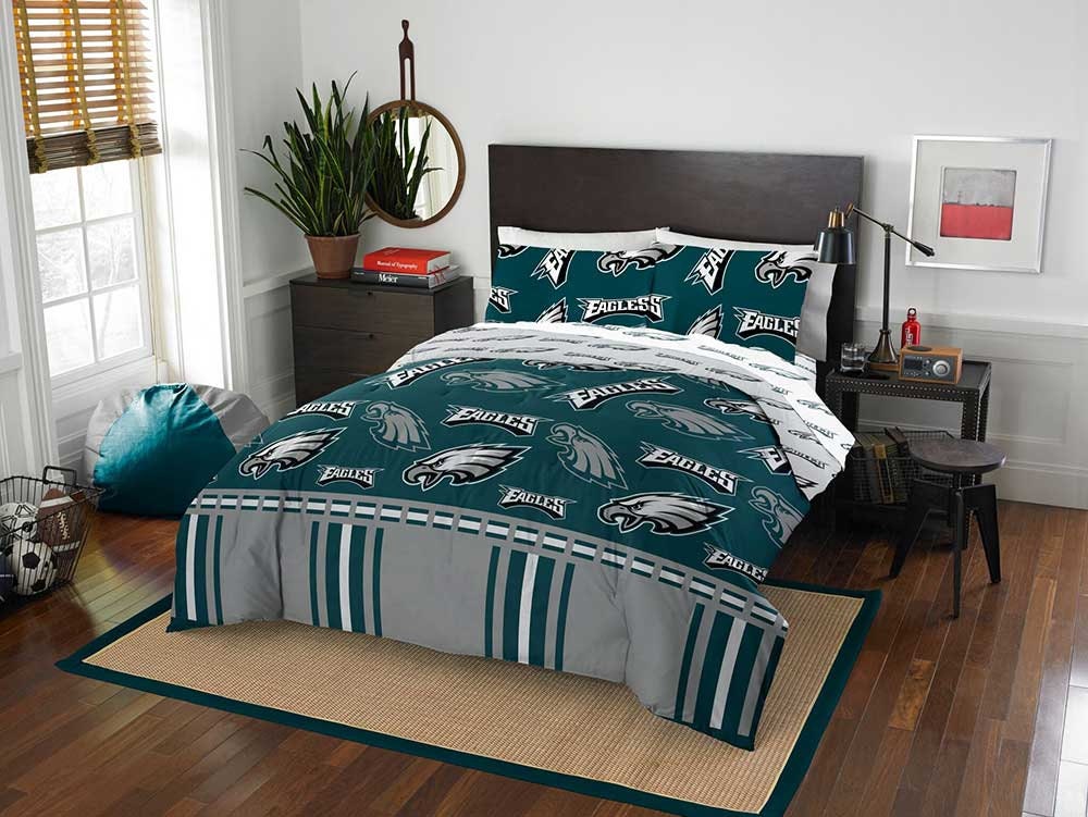 Philadelphia Eagles Twin Bed in Bag Comforter Set