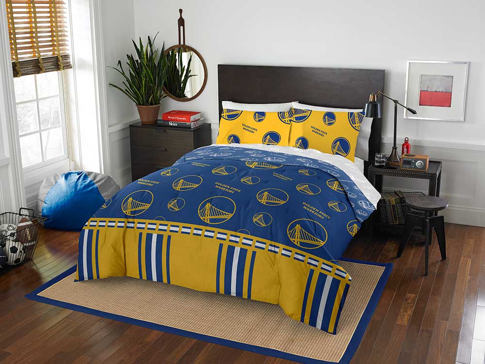 Golden State Warriors Rotary Bed In Bags - Assorted Size