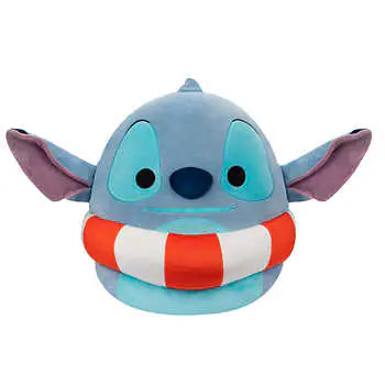 Squishmallows Stitch in A Pool Float 8" Disney Edition Stuffed Plush