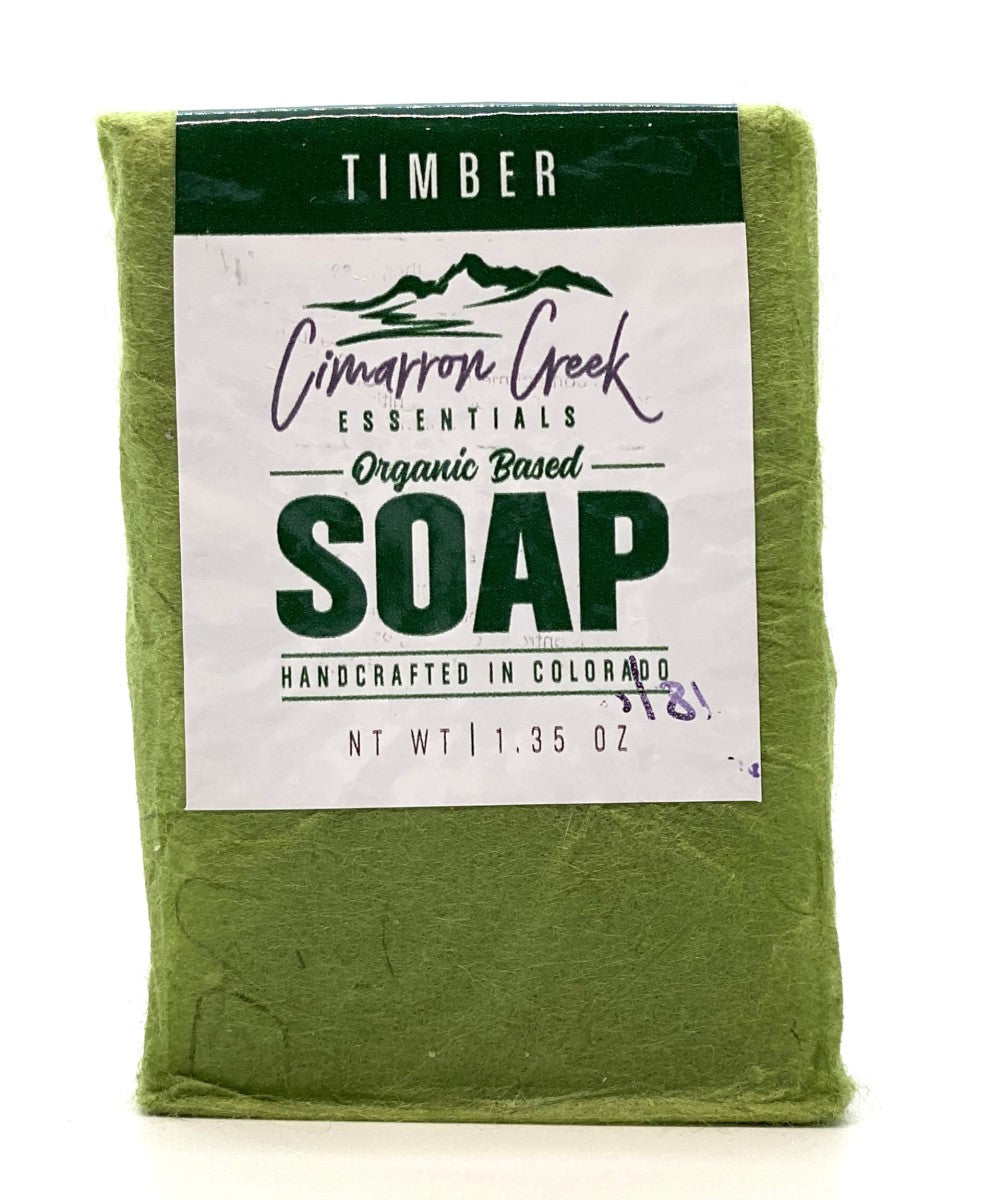 Timber Organic Bar Soap 5.4oz