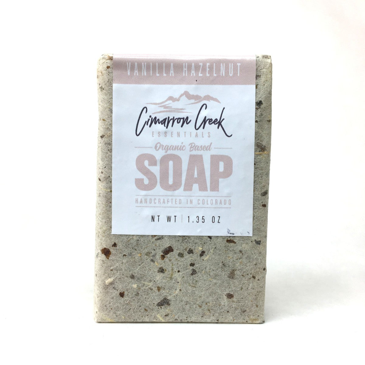 Vanilla Hazelnut Organic Bar Soap 5.4oz