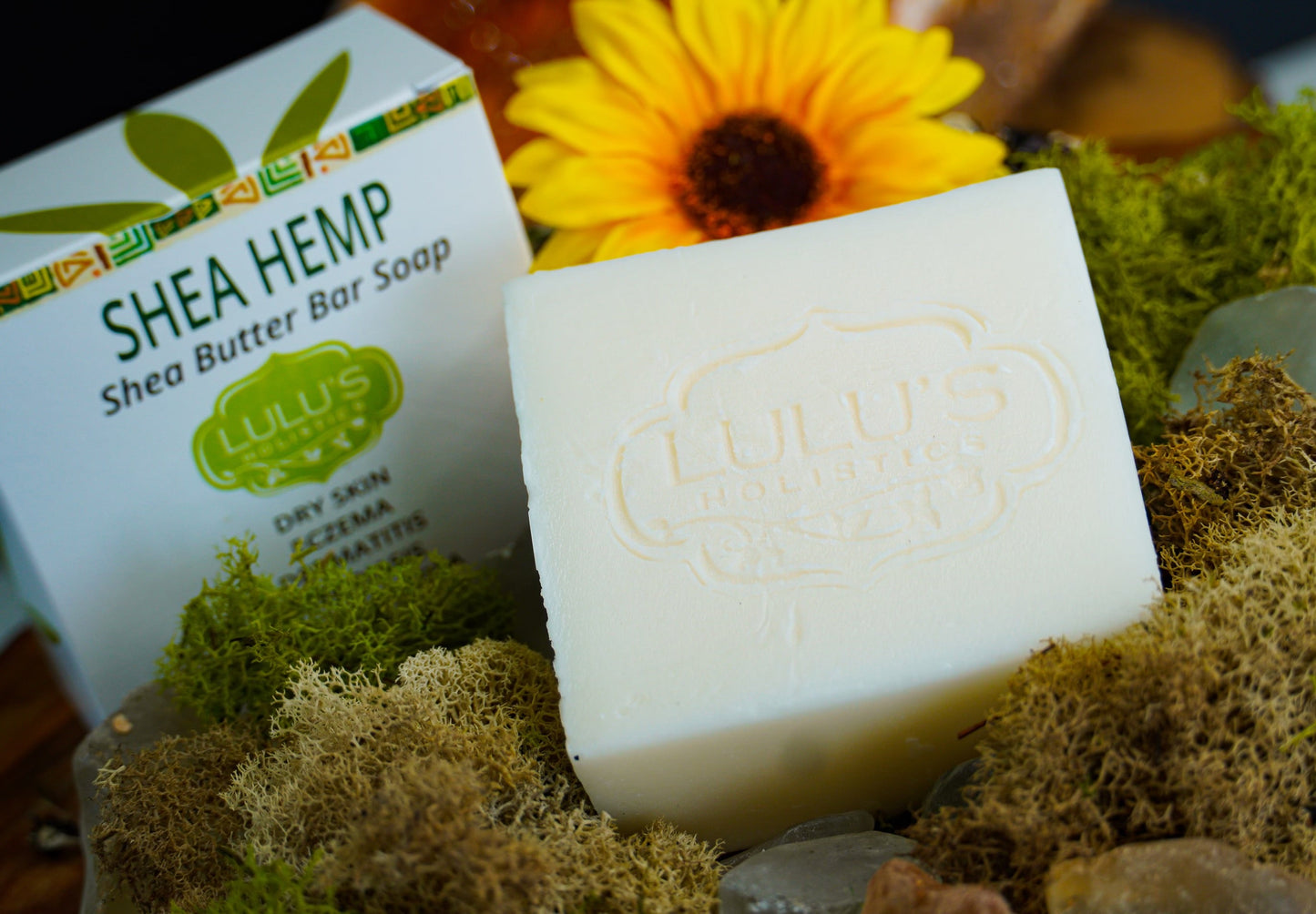 Hemp Seed Oil Shea Butter Bar Soap for Nourished, Soothed, and Hydrated Skin