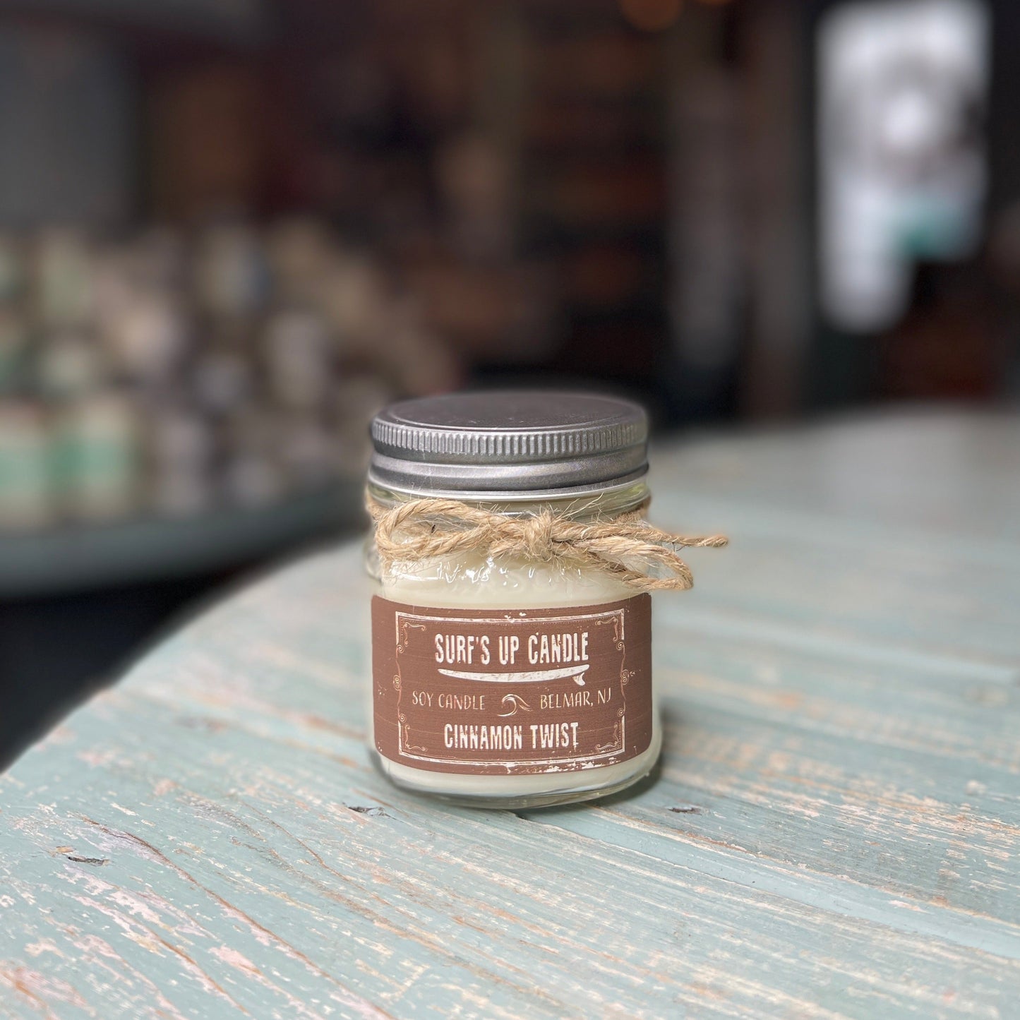 Cinnamon Twist Mason Jar Candle - Original Collection