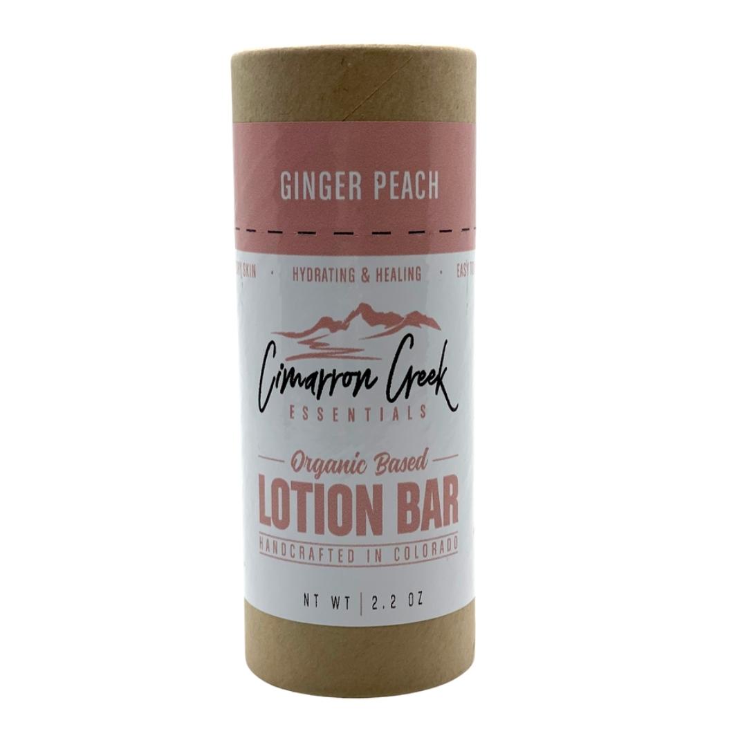 Ginger Peach Organic Lotion Bar 2oz