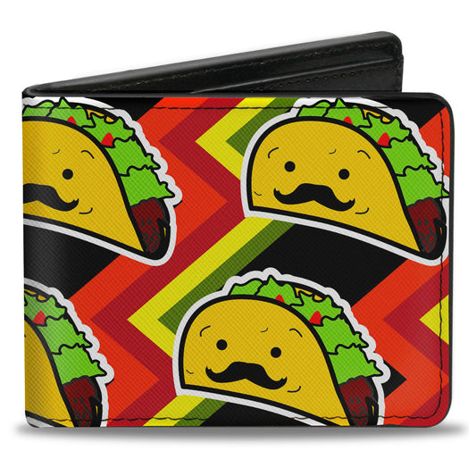 Bi-Fold Wallet - Taco Man