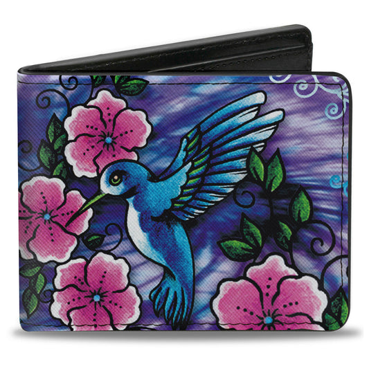 Bi-Fold Wallet - Tattoo Johnny-Hummingbird