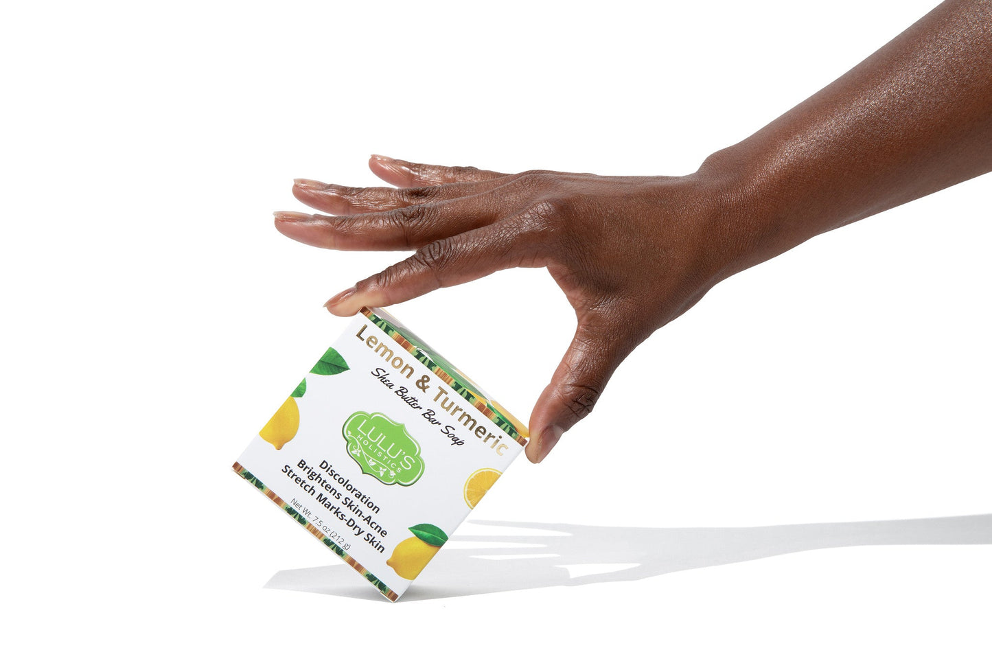 Lemon & Turmeric Shea Butter Bar Soap for Radiant, Refreshed, and Even-Toned Skin