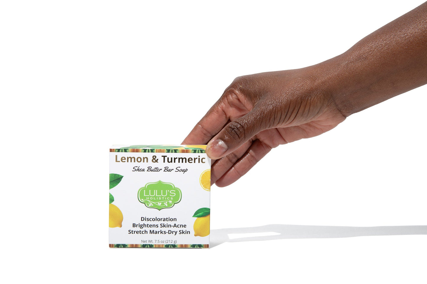 Lemon & Turmeric Shea Butter Bar Soap for Radiant, Refreshed, and Even-Toned Skin