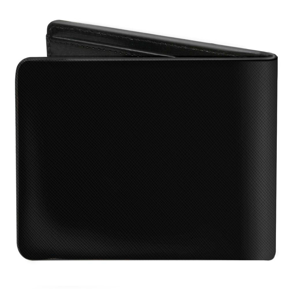 Bi-Fold Wallet - 1962 IMPALA Script Emblem Black Silver