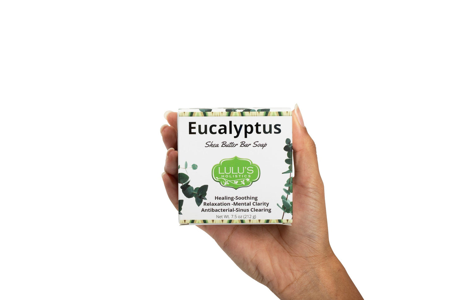 Eucalyptus Shea Butter Bar Soap for Soothed, Irritation-Free, and Refreshed Skin