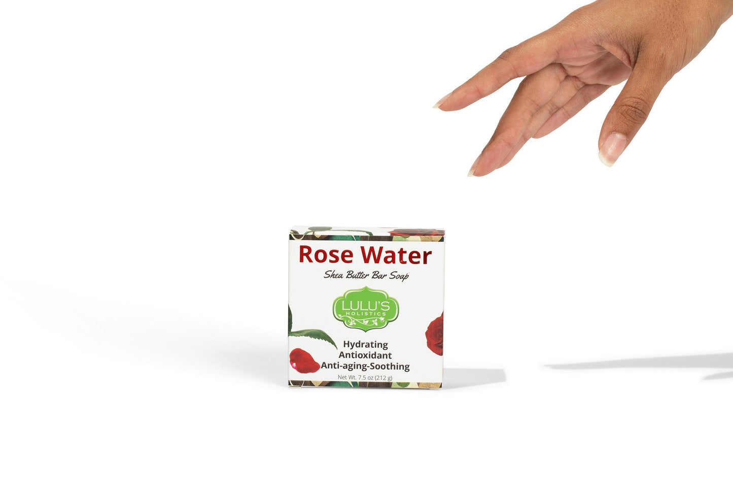 Rose Water Shea Butter Bar Soap for Radiant, Redness-Free Glow.