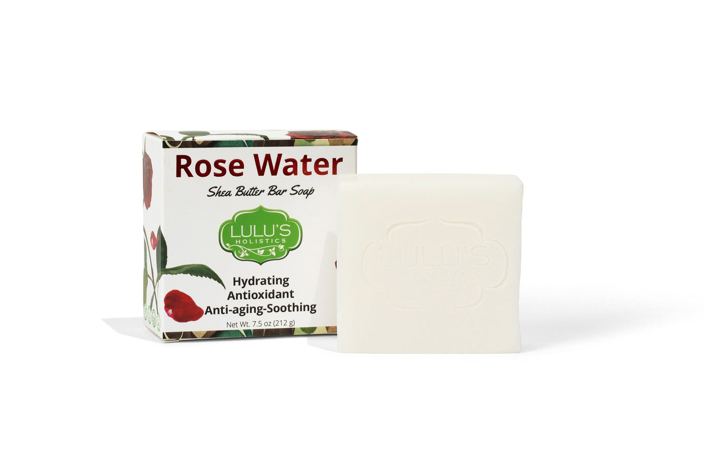 Rose Water Shea Butter Bar Soap for Radiant, Redness-Free Glow.