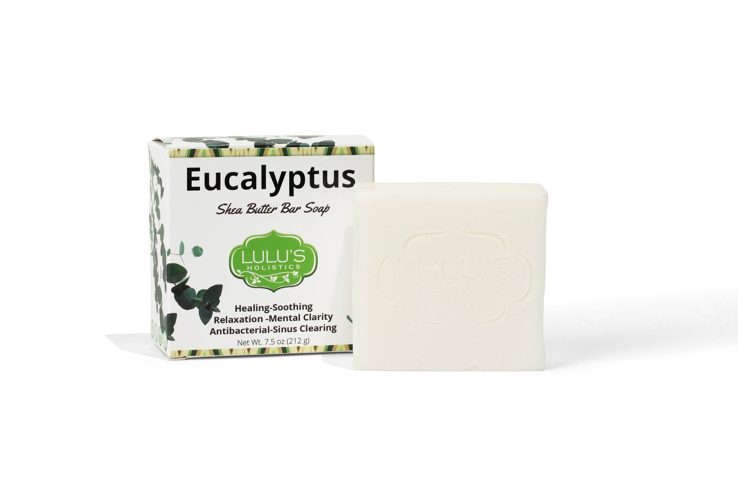 Eucalyptus Shea Butter Bar Soap for Soothed, Irritation-Free, and Refreshed Skin