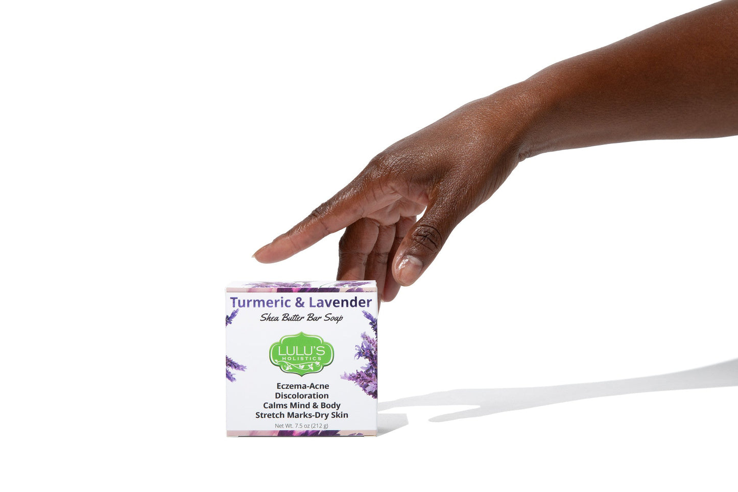 Turmeric & Lavender Shea Butter Bar Soap for Calmer, Clearer, and Protected Skin