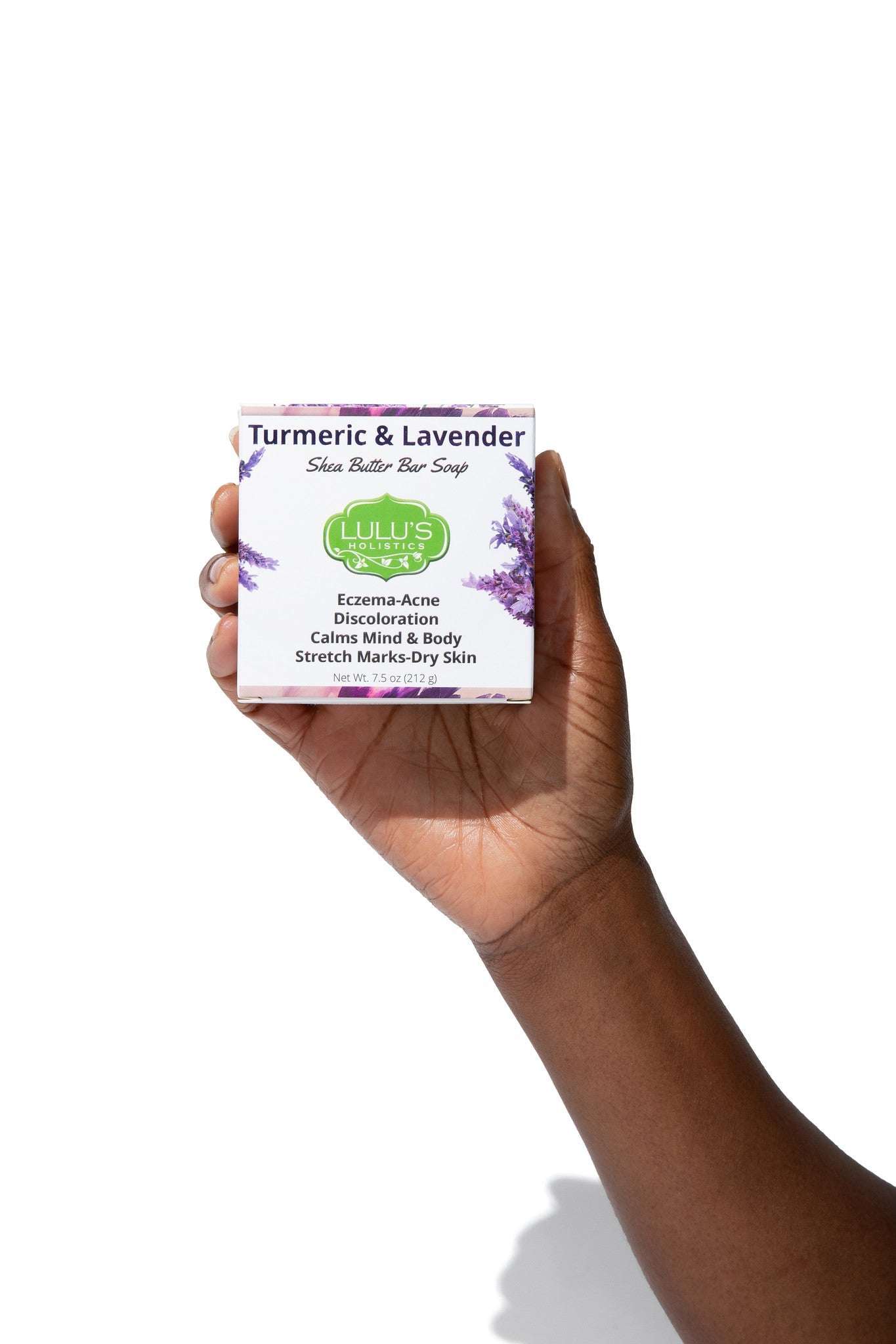 Turmeric & Lavender Shea Butter Bar Soap for Calmer, Clearer, and Protected Skin